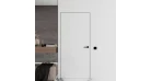 Межкомнатная дверь Danapris Doors Alum Wood 40/45 грунтованные с обкладом (короб черный) Фото №1