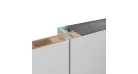 Межкомнатная дверь Danapris Doors Alum Wood Universal грунтованные с черным обкладом Фото №7