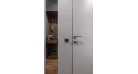 Межкомнатная дверь Danapris Doors Alum Wood Universal грунтованные с черным обкладом Фото №2