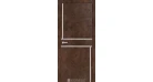 Межкомнатная дверь Korfad Aluminium Loft Plato ALP-07 (алюминий) Фото №1