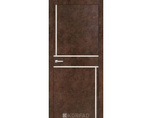 Межкомнатная дверь Korfad Aluminium Loft Plato ALP-07 (алюминий)
