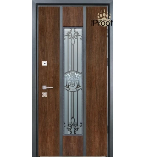 Вхідні двері Страж Nominal (горіх натуральний)