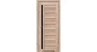 Межкомнатная дверь Korfad Venecia Deluxe VND - 02 (черное стекло)  Фото №2