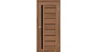 Межкомнатная дверь Korfad Venecia Deluxe VND - 02 (черное стекло)  Фото №1