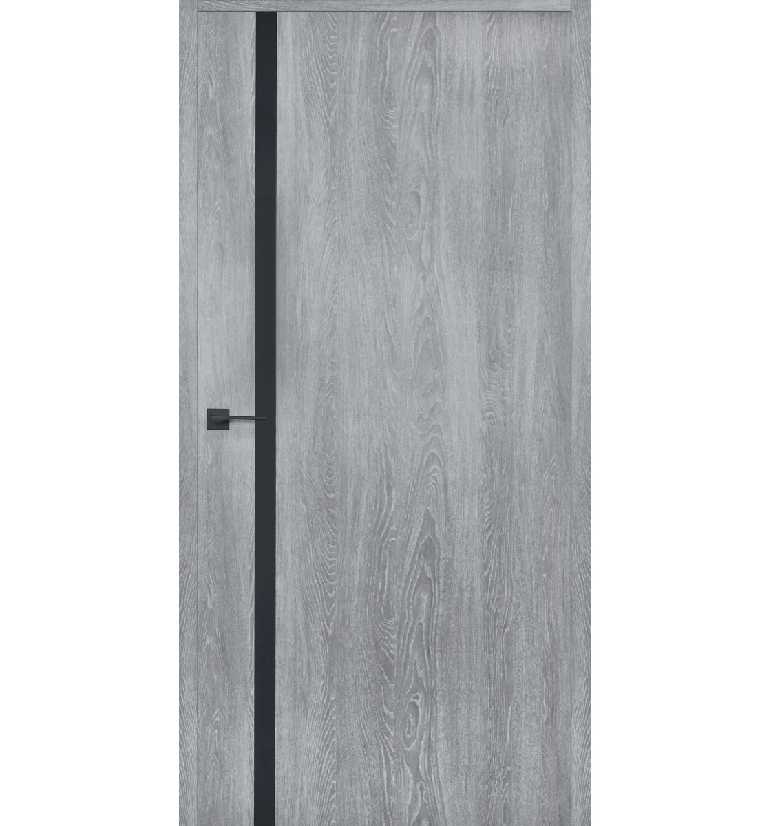 Межкомнатная дверь Hygge Arvika Eris Black Line Grey Oak