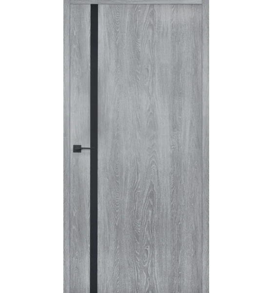 Межкомнатная дверь Hygge Arvika Eris Black Line Grey Oak