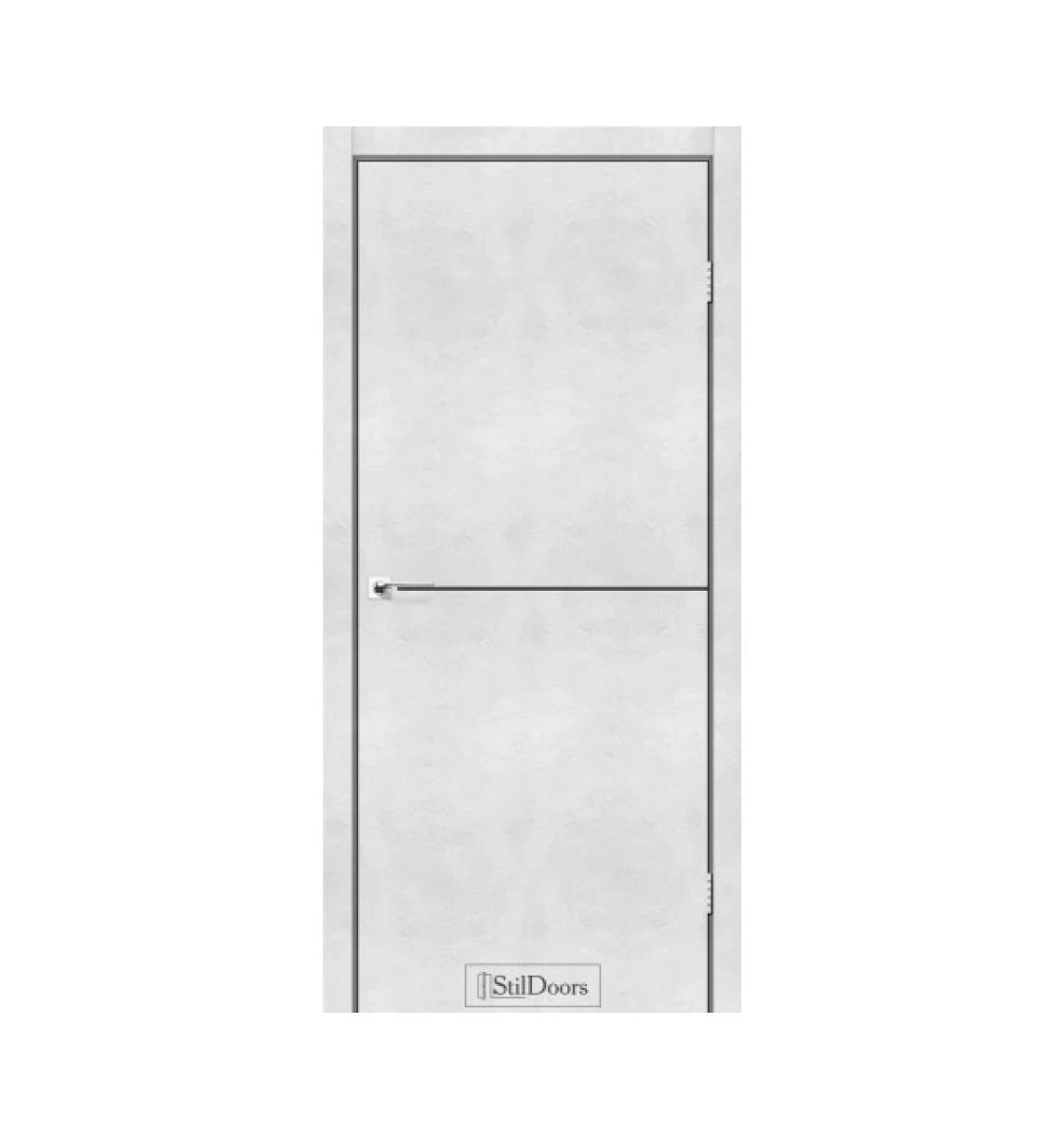 Міжкімнатні двері Stil Doors LOFT Aluminium світлий бетон