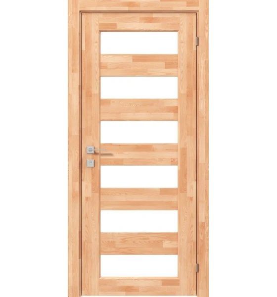 Межкомнатная дверь Rodos Woodmix Master сосна натуральная (полустекло)