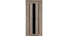 Міжкімнатні двері Korfad Venecia Deluxe VND - 04 (чорне скло) Фото №5