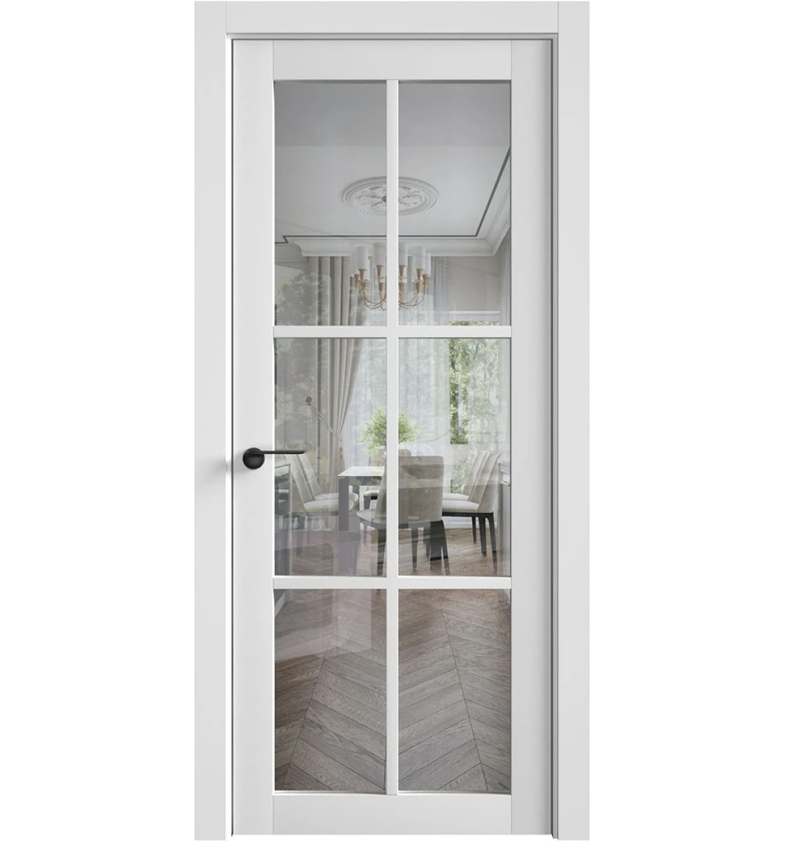 Межкомнатная дверь SecretDoors New Classic Fine Clear 02