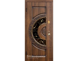 Входные двери Steelguard Resiste Optima Glass (Патина)
