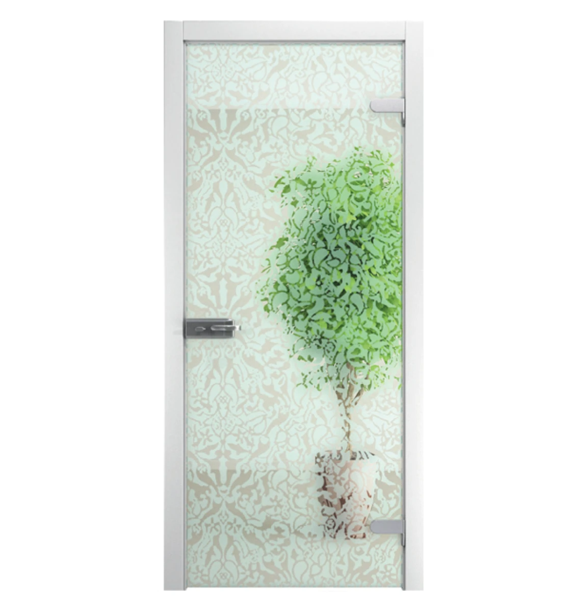 Міжкімнатні двері WakeWood All-glass 06