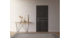 Межкомнатная дверь Rodos Modern Flat 01 (глухое+alum) Фото №1