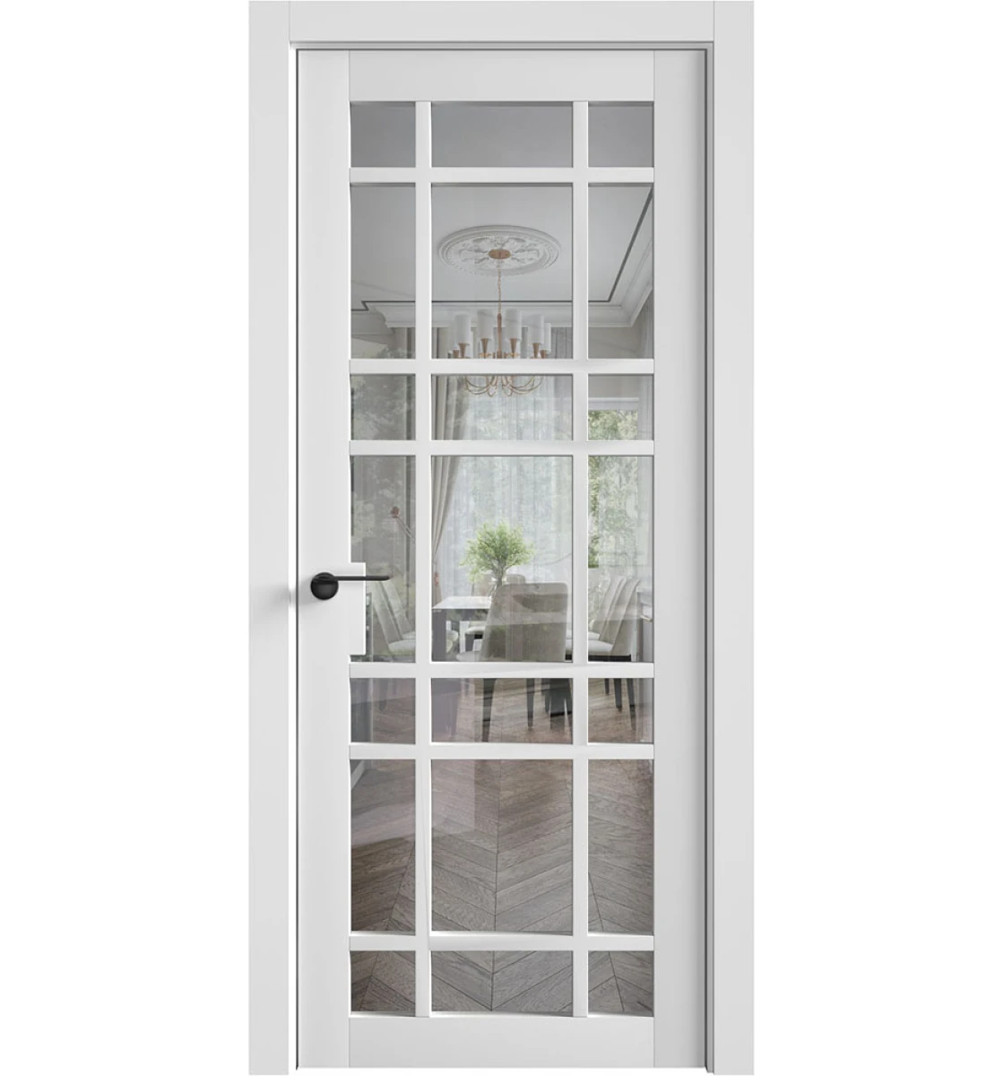 Міжкімнатні двері SecretDoors New Classic Fine Clear 05