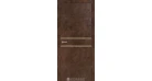 Межкомнатная дверь Korfad Aluminium Loft Plato ALP-03 (бронзовый алюминий) Фото №1