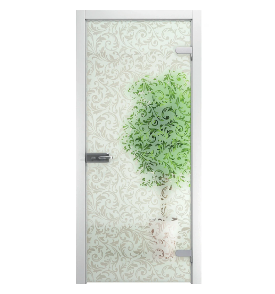 Міжкімнатні двері WakeWood All-glass 02