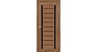 Двері міжкімнатні Korfad Valentino Deluxe VLD - 03 (чорне скло) Фото №5