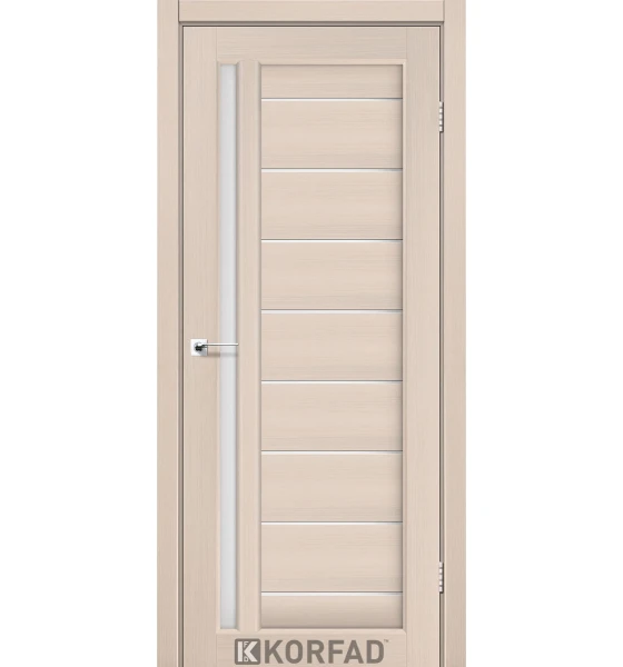 Межкомнатная дверь Korfad Venecia Deluxe VND - 02 (сатин белый) 