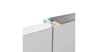 Межкомнатная дверь Danapris Doors Alum Unique 51 грунтованные (обклад мат хром) Фото №4