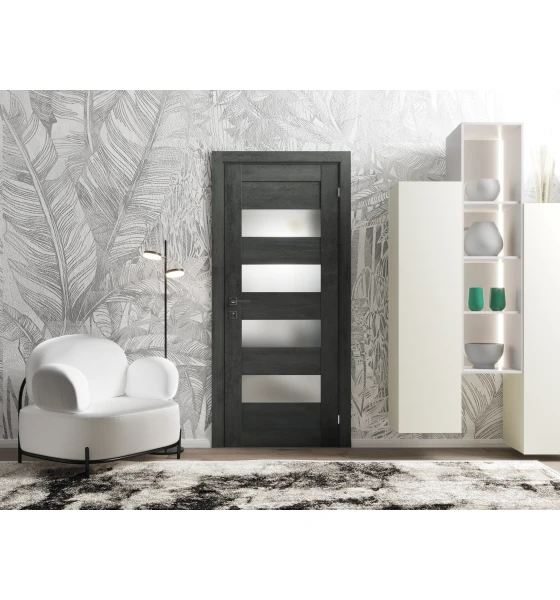 Міжкімнатні двері Rodos Modern Milano (напівскло)