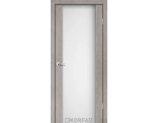 Двері міжкімнатні Korfad Sanremo SR-01 (сатин білий)