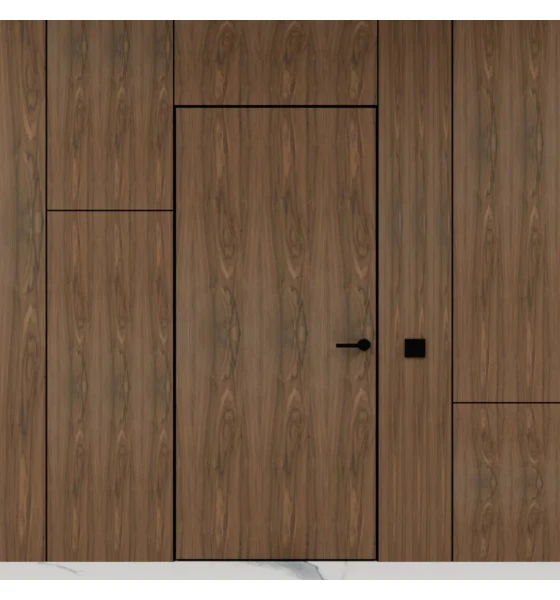 Межкомнатная дверь Danapris Doors Alum Wood 40/45 шпонированые без обклада (короб другой RAL)