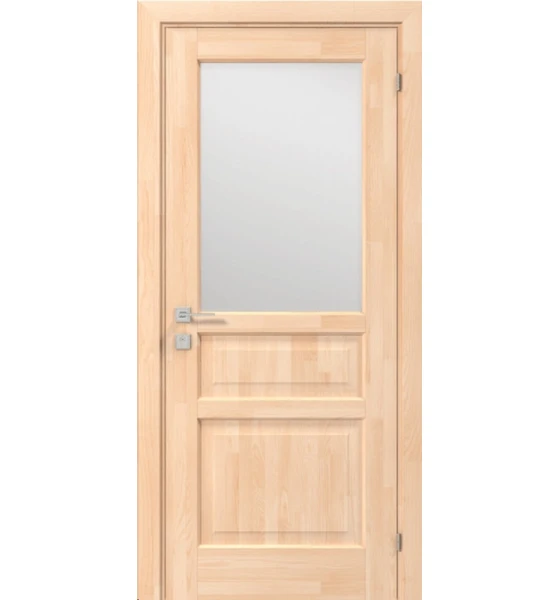 Межкомнатная дверь Rodos Woodmix Praktic сосна натуральная (полустекло)