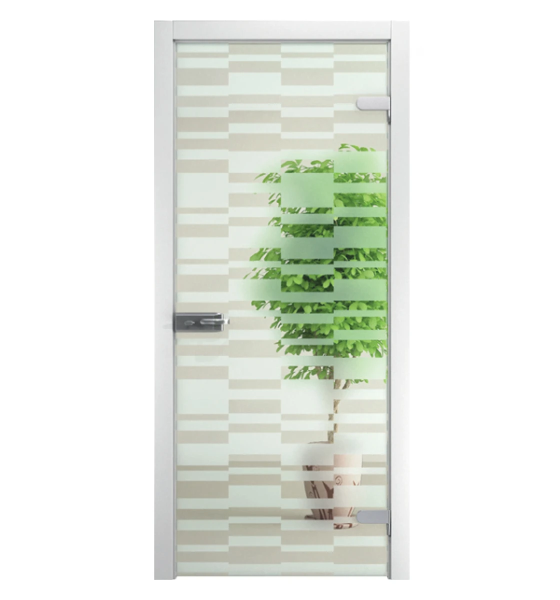 Міжкімнатні двері WakeWood All-glass 04