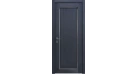 Межкомнатная дверь Rodos Style 1 полустекло BLK Фото №14