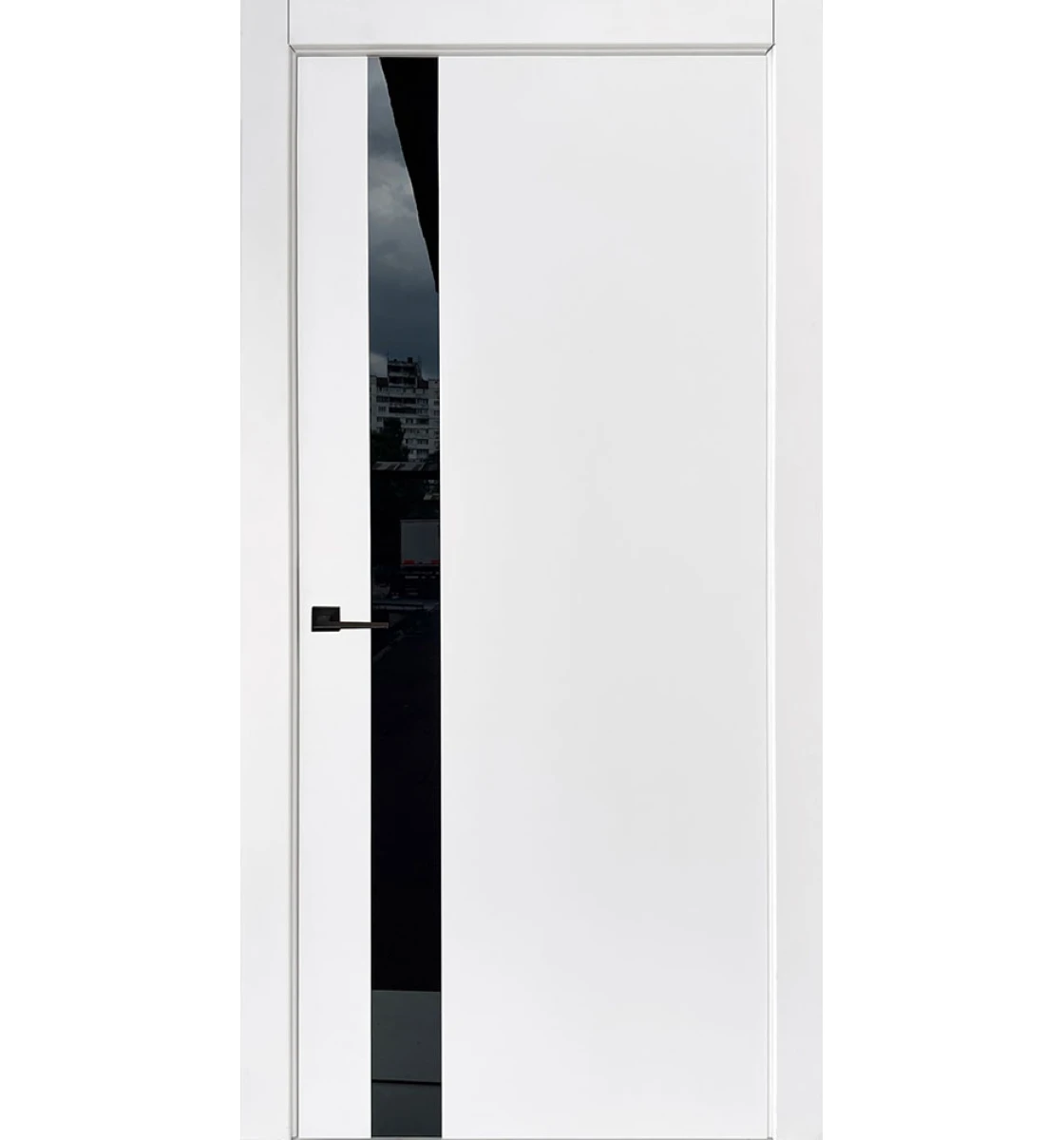 Міжкімнатні двері Status Doors Ultra U-Glass Black (скло чорне)