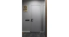 Міжкімнатні двері Danapris Doors Alum Wood 40/45 фарбовані (короб чорний) Фото №7