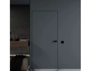 Межкомнатная дверь Danapris Doors Alum Wood 40/45 крашеные (короб черный)