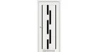 Межкомнатная дверь Korfad Venecia Deluxe VND - 05 (черное стекло) Фото №4