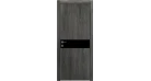 Межкомнатная дверь Rodos Modern Flat 02 (глухое+alum) Фото №9