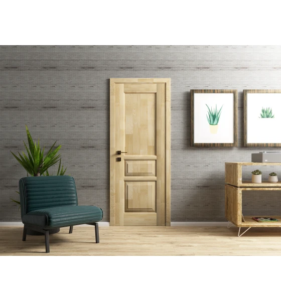 Межкомнатная дверь Rodos Woodmix Praktic сосна натуральная (глухое)
