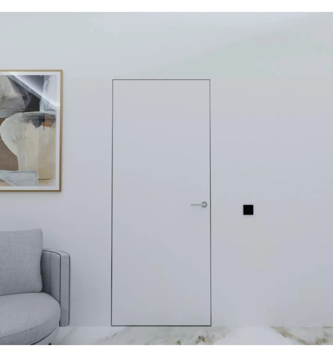Межкомнатная дверь Danapris Doors Alum Wood Universal грунтованные с обкладом