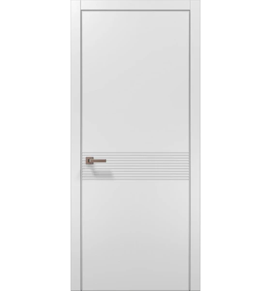 Межкомнатная дверь Папа Карло Style ST-33C(крома алюминий серебро)