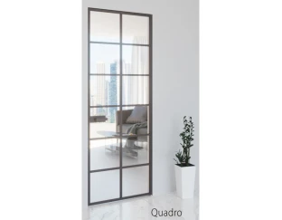 Двері міжкімнатні двері прих. монтажу AluDoors Quadro