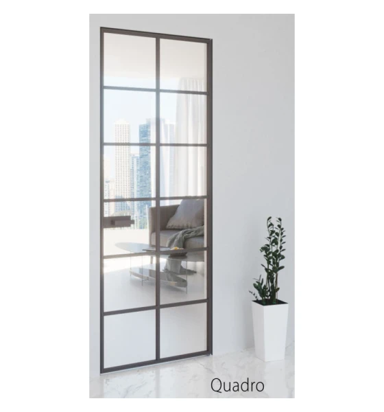 Двері міжкімнатні двері прих. монтажу AluDoors Quadro