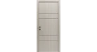 Межкомнатная дверь Rodos Modern Flat 04 (глухое+alum) Фото №13