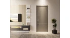Межкомнатная дверь Rodos Modern Flat 04 (глухое+alum) Фото №1