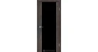 Межкомнатная дверь Korfad Sanremo SR-01 (черное стекло) Фото №5