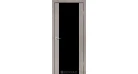 Межкомнатная дверь Korfad Sanremo SR-01 (черное стекло) Фото №10