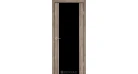 Межкомнатная дверь Korfad Sanremo SR-01 (черное стекло) Фото №8