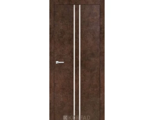 Межкомнатная дверь Korfad Aluminium Loft Plato ALP-02 (алюминий)