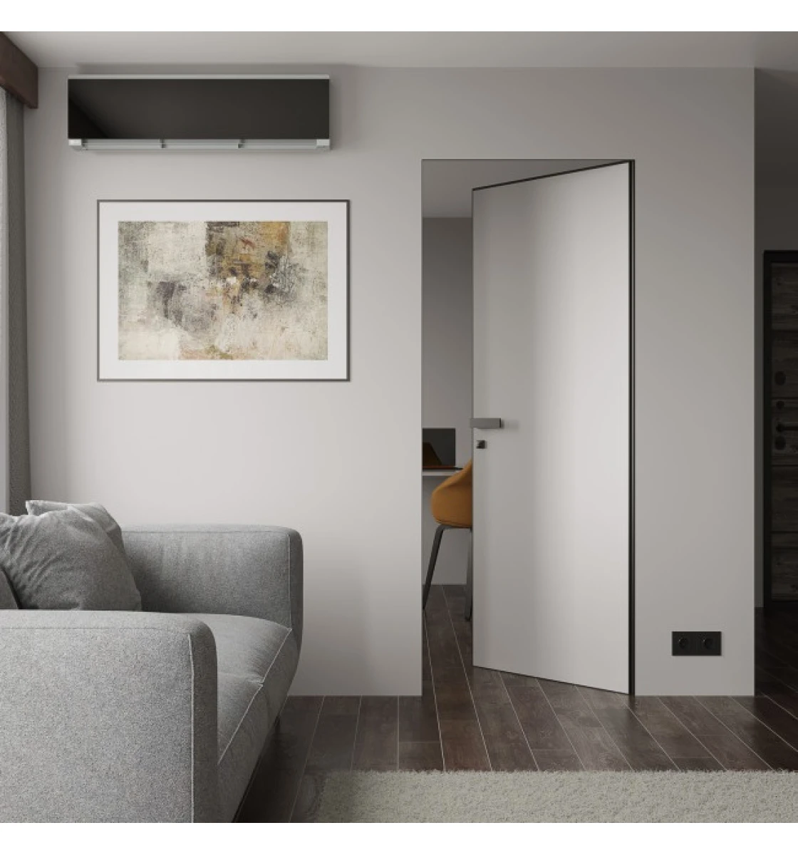 Межкомнатная дверь WakeWood Optimum Inside (ч)
