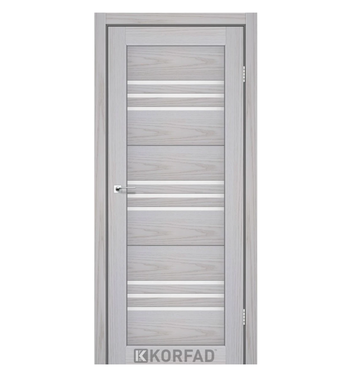 Межкомнатная дверь Korfad Florence FL-05 (сатин белый)