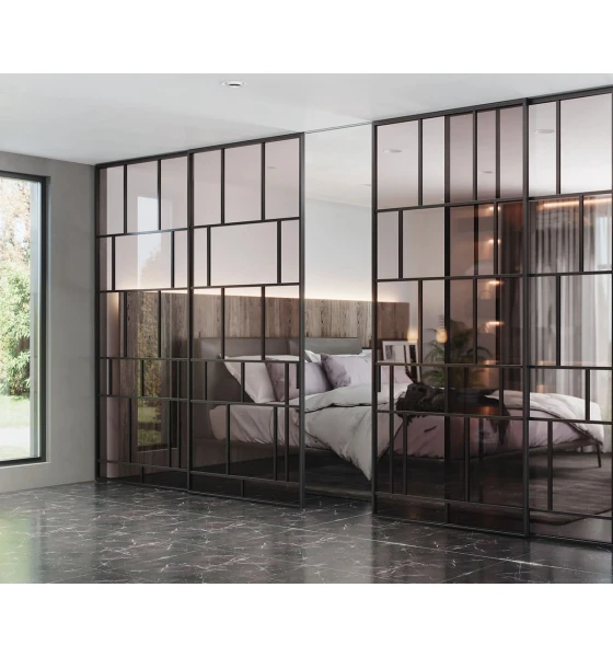 Двері міжкімнатні розсувні AluDoors GEOMETRY