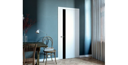 Міжкімнатні двері Rodos Loft Berta V білий мат