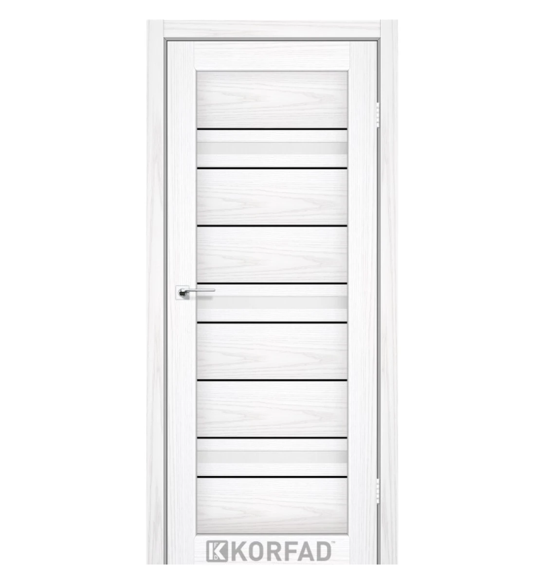 Межкомнатная дверь Korfad Florence FL-02 (сатин белый)